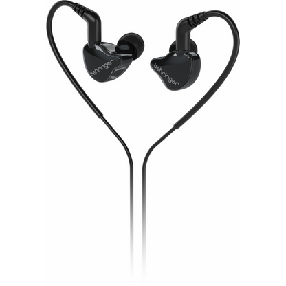 Behringer MO240-CK Pro In-Ear Studio Monitoring Earphones Black — view 4