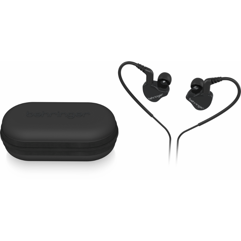 Behringer MO240-CK Pro In-Ear Studio Monitoring Earphones Black — view 5