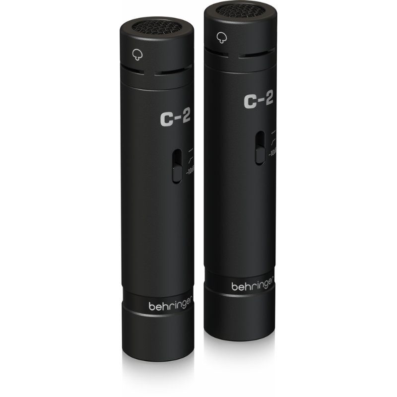 Behringer C-2 Dark Edition Studio Condenser Microphones - Matched Pair — view 5