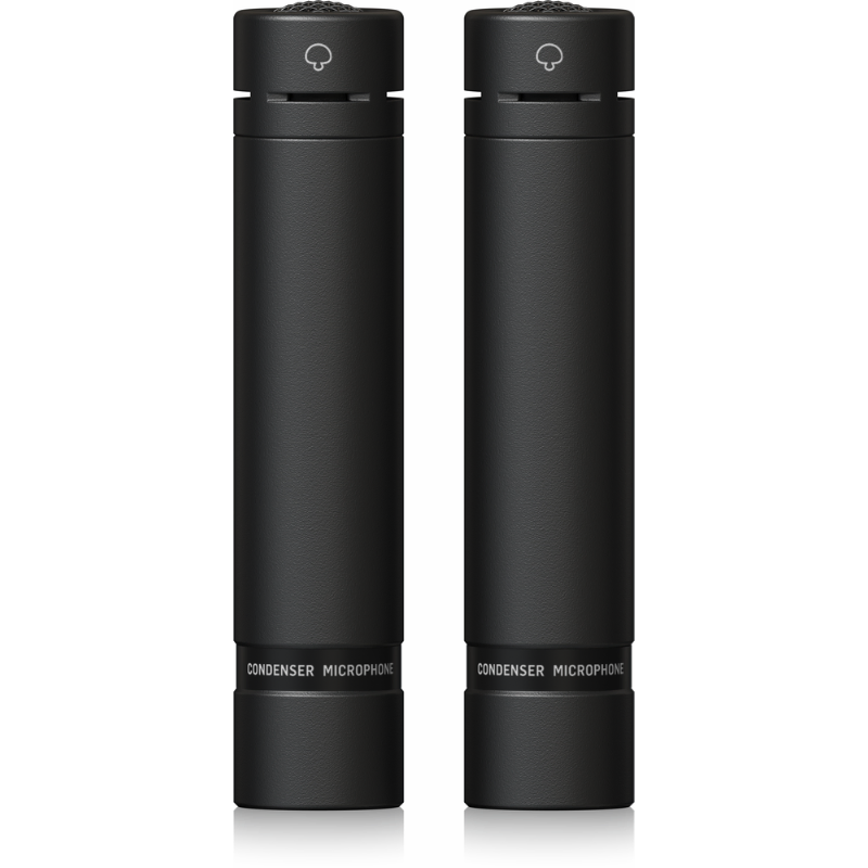 Behringer C-2 Dark Edition Studio Condenser Microphones - Matched Pair