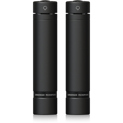 Behringer C-2 Dark Edition Studio Condenser Microphones - Matched Pair