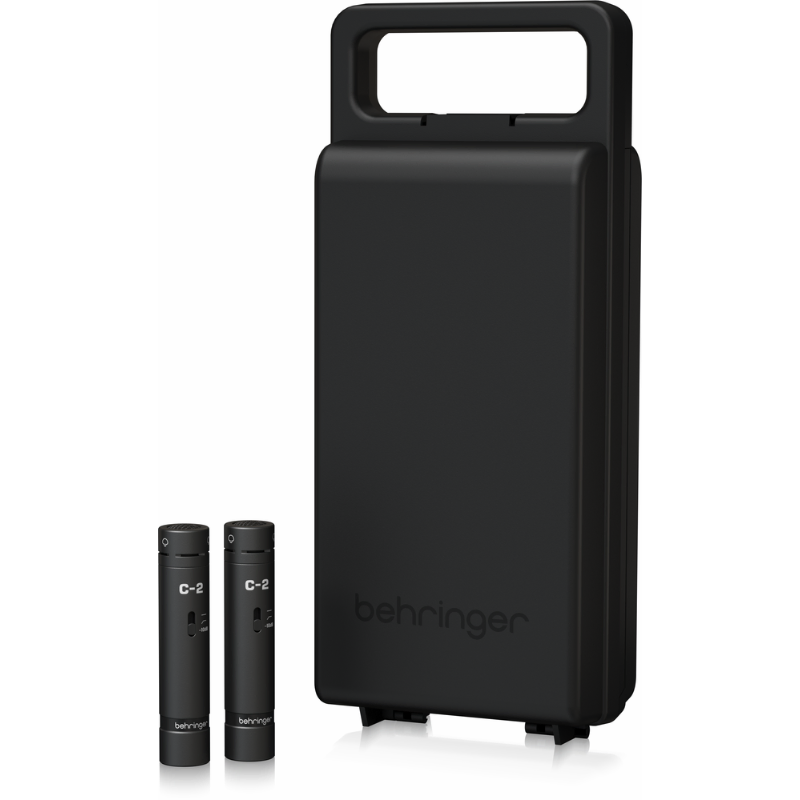 Behringer C-2 Dark Edition Studio Condenser Microphones - Matched Pair — view 4