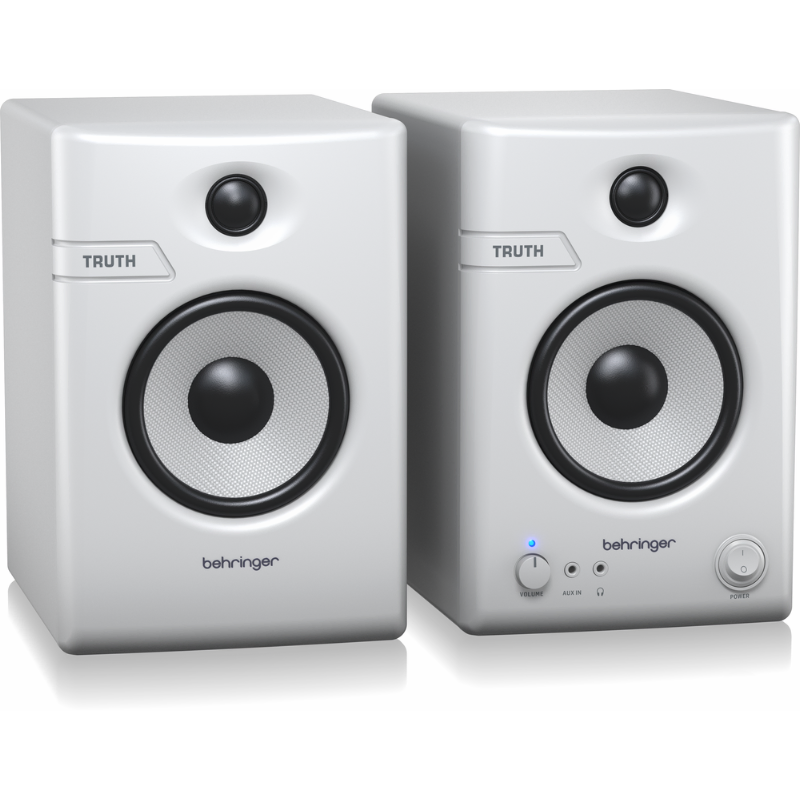 Behringer Truth 4.5 BT-WH Studio Monitors with Bluetooth Connectivity