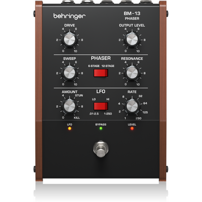 Behringer BM-13 Vintage Phaser with Modular Style I/O Options — view 3