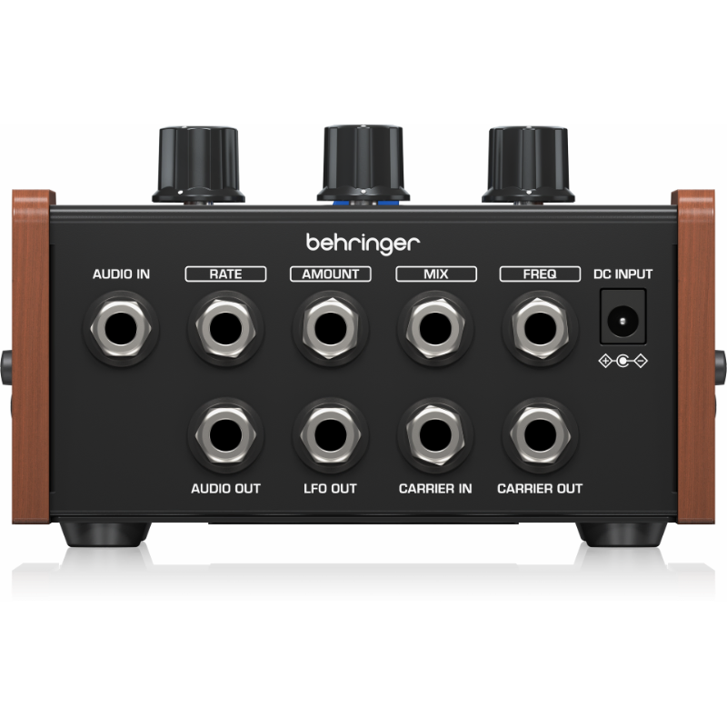 Behringer BM-12 Vintage Analogue Ring Modulator Pedal with Bell-Like Tones and LFO Modulation — view 2