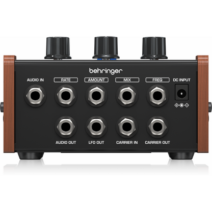 Behringer BM-12 Vintage Analogue Ring Modulator Pedal with Bell-Like Tones and LFO Modulation — view 2