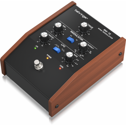 Behringer BM-12 Vintage Analogue Ring Modulator Pedal with Bell-Like Tones and LFO Modulation — view 4