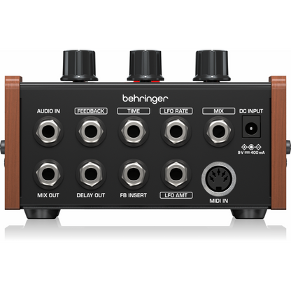 Behringer BM-14M Vintage Analog Delay Pedal with 1000 ms Delay Time and MIDI Control — view 3