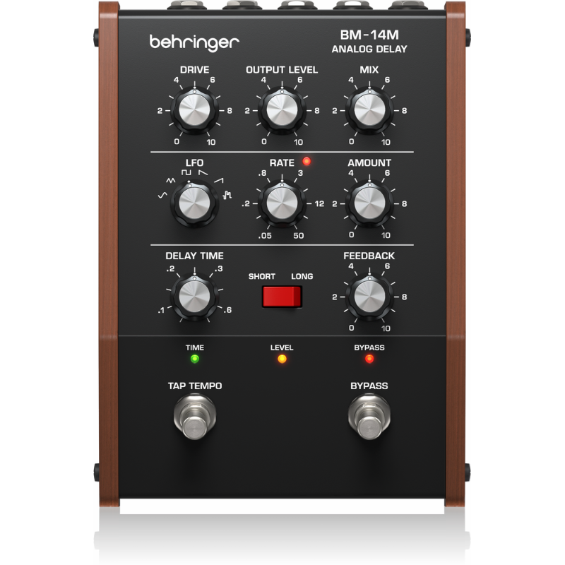 Behringer BM-14M Vintage Analog Delay Pedal with 1000 ms Delay Time and MIDI Control — view 2
