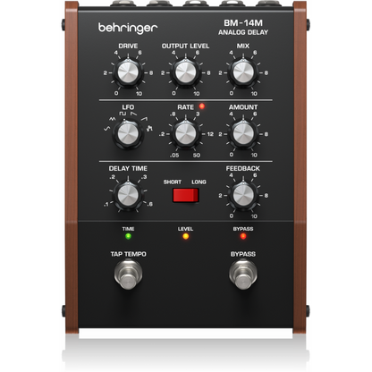 Behringer BM-14M Vintage Analog Delay Pedal with 1000 ms Delay Time and MIDI Control — view 2
