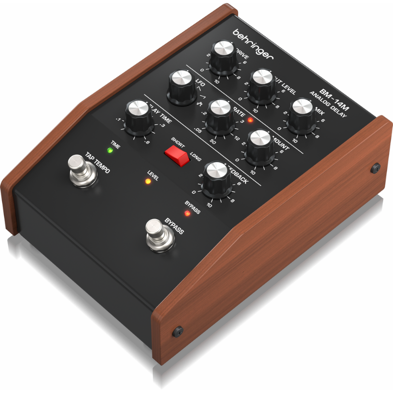 Behringer BM-14M Vintage Analog Delay Pedal with 1000 ms Delay Time and MIDI Control — view 4