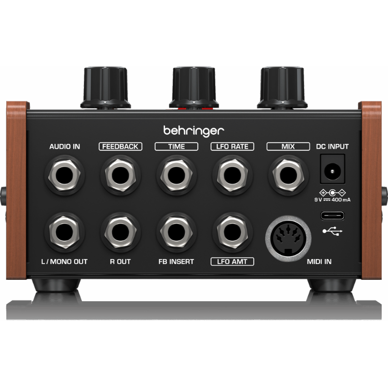 Behringer BM-18M Vintage Analogue ClusterFlux Pedal with Chorus, Flanger, Vibrato Effects, Tap Tempo, USB/MIDI Control — view 2