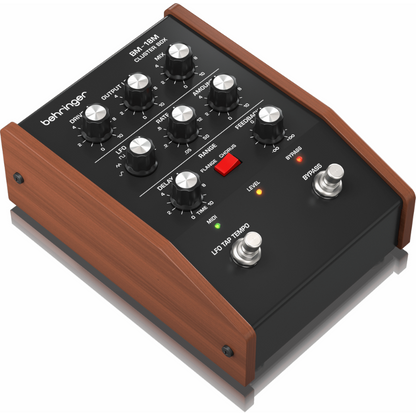 Behringer BM-18M Vintage Analogue ClusterFlux Pedal with Chorus, Flanger, Vibrato Effects, Tap Tempo, USB/MIDI Control