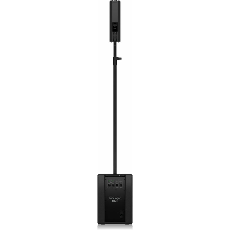 Behringer B6X 800-Watt Powered Column Loudspeaker with Digital Mixer and Bluetooth Streaming — view 6