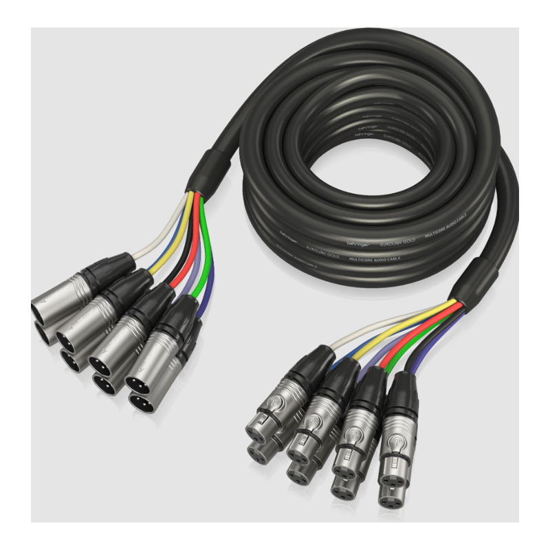 Behringer GMX-500CM 5m 8-Way Multicore Cable with XLR Connectors — view 3