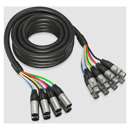 Behringer GMX-500CM 5m 8-Way Multicore Cable with XLR Connectors — view 2