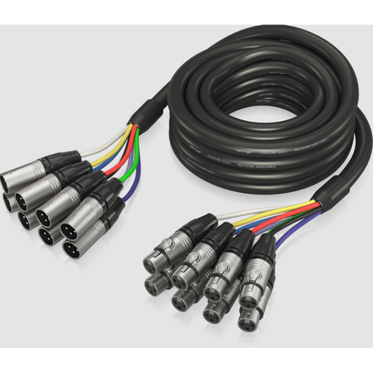 Behringer GMX-500CM 5m 8-Way Multicore Cable with XLR Connectors