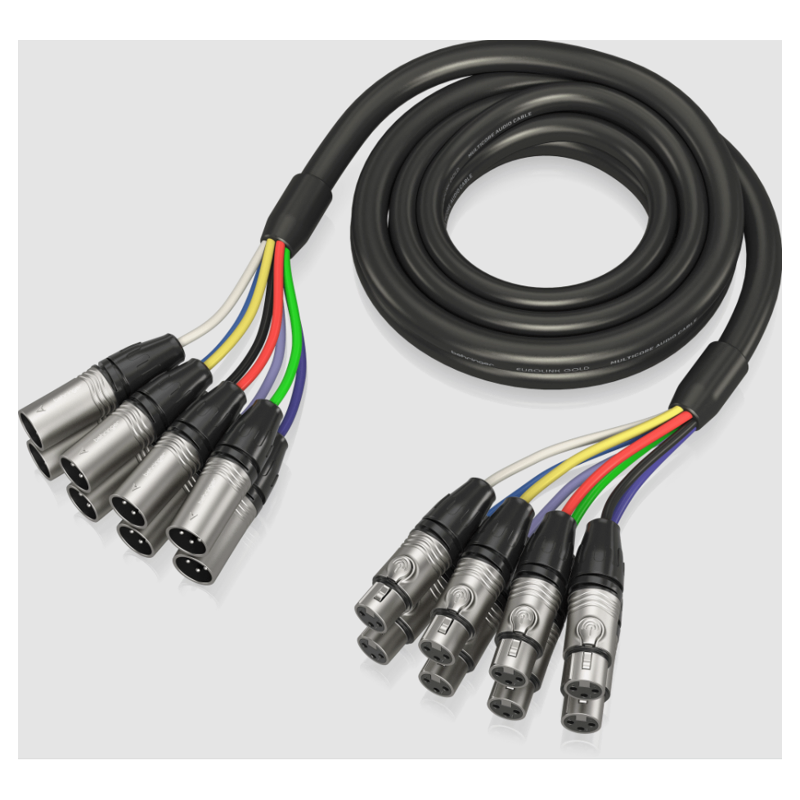 Behringer GMX-300CM 8-Way Multicore Cable 3m with XLR Connectors — view 3