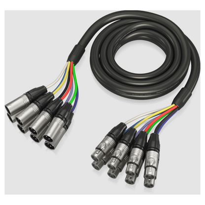 Behringer GMX-300CM 8-Way Multicore Cable 3m with XLR Connectors — view 3