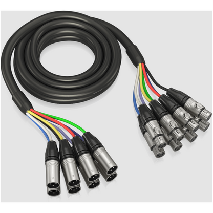 Behringer GMX-300CM 8-Way Multicore Cable 3m with XLR Connectors — view 2