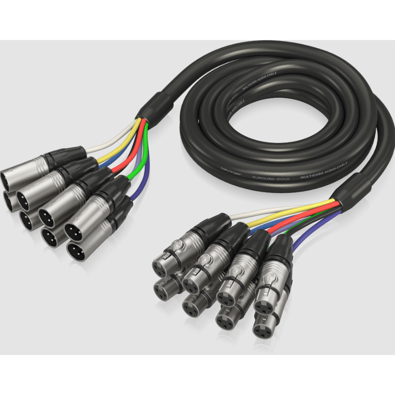 Behringer GMX-300CM 8-Way Multicore Cable 3m with XLR Connectors