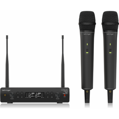 Behringer XTM1-35 Dual UHF Wireless Microphone System with 2 Handheld Mics and Dual-Channel Receiver — view 5
