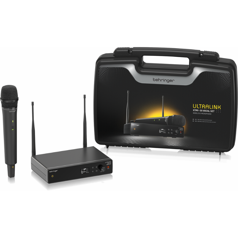 Behringer XTM1-35 UHF Wireless Microphone System with Handheld Mic and Single-Channel Receiver — view 2