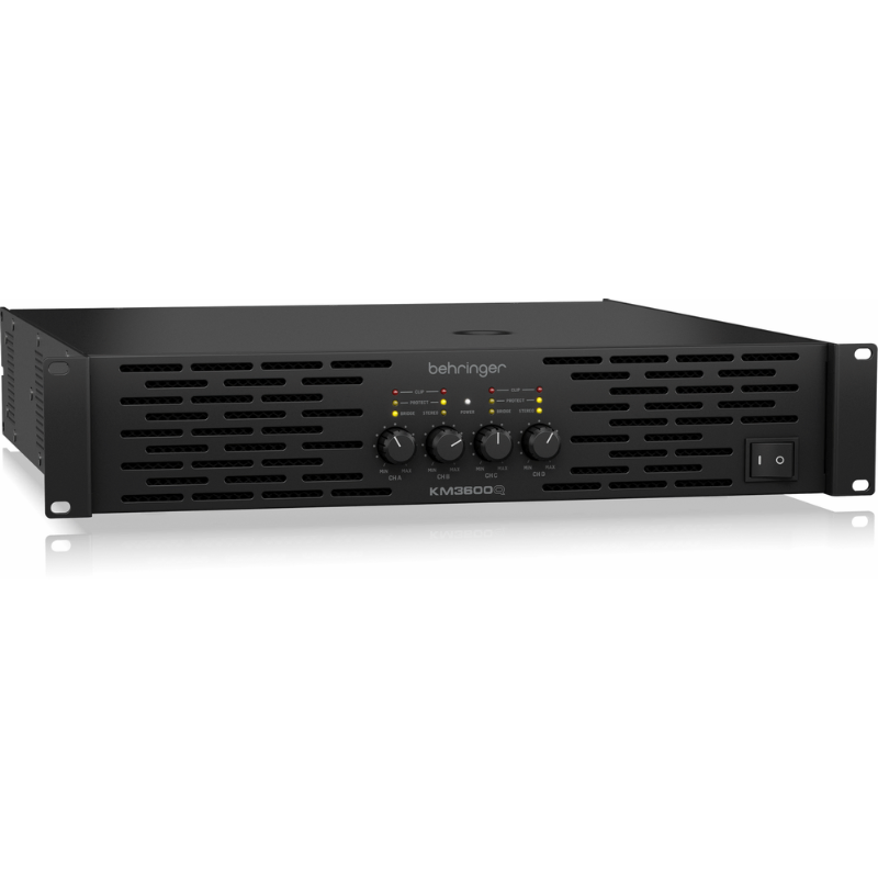 Behringer KM3600Q 4-Channel Power Amplifier 3600 Watts