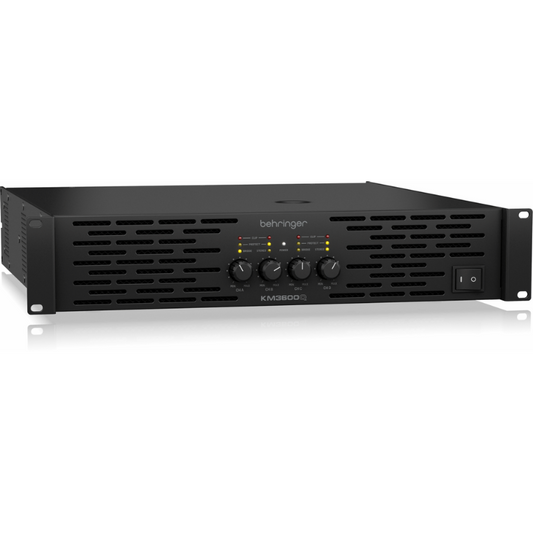 Behringer KM3600Q Professional 4-Channel Power Amplifier 3600 Watts