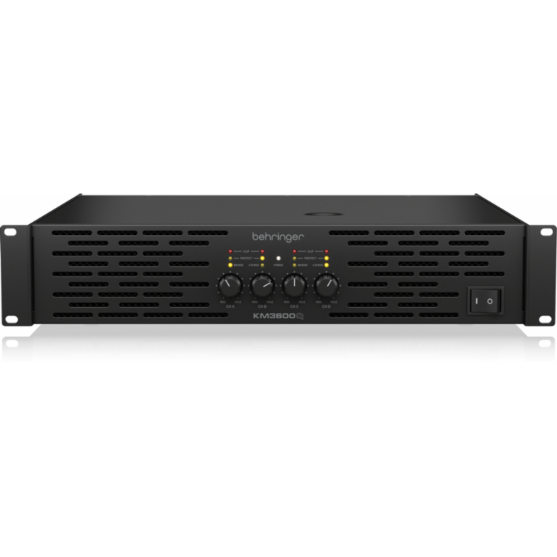 Behringer KM3600Q 4-Channel Power Amplifier 3600 Watts — view 5