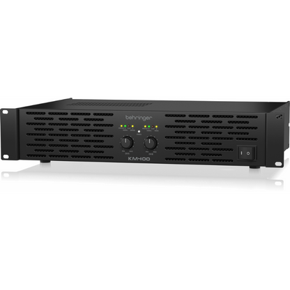 Behringer KM400 400-Watt Professional Stereo Power Amplifier — view 4