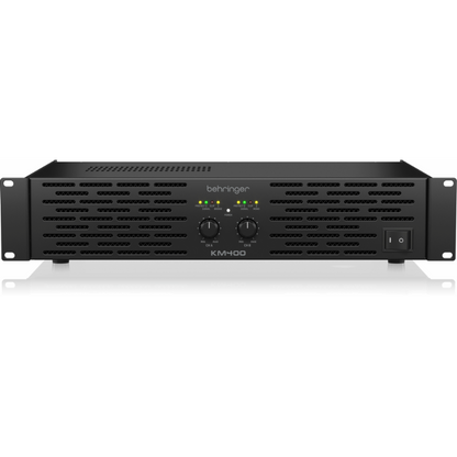 Behringer KM400 400-Watt Professional Stereo Power Amplifier — view 3