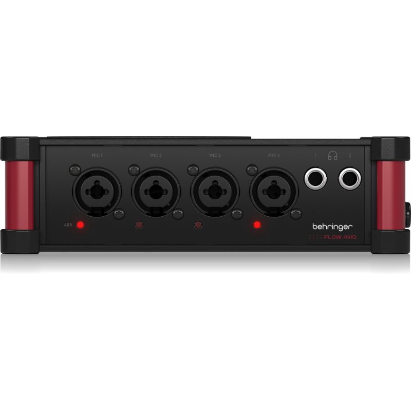Behringer FLOW 4VIO StageConnect I/O Extender with 4 Microphone Preamps and USB Audio/MIDI