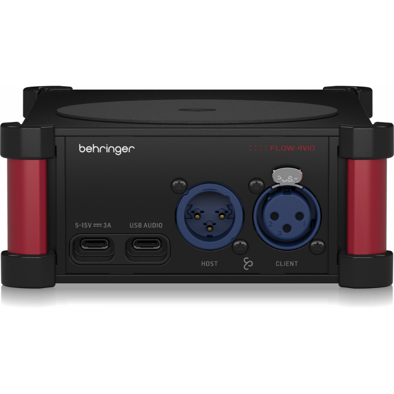 Behringer FLOW 4VIO StageConnect I/O Extender with 4 Microphone Preamps and USB Audio/MIDI — view 4