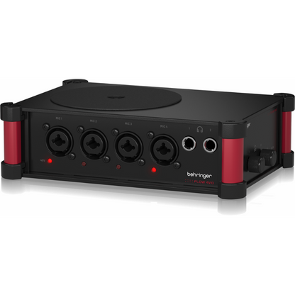 Behringer FLOW 4VIO StageConnect I/O Extender with 4 Microphone Preamps and USB Audio/MIDI — view 6