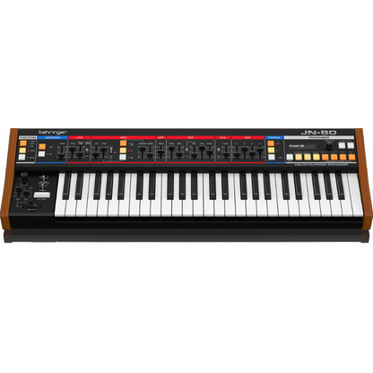 Behringer JN-80 Classic Analog 8 Voice Poly Synth with 3109 VCFs, BBD Chorus, 49-Key Keyboard and Aftertouch — view 3