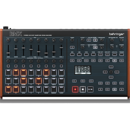 Behringer BMX Classic Hybrid Drum Machine with 64-Step Sequencer and Sample Recording — view 3