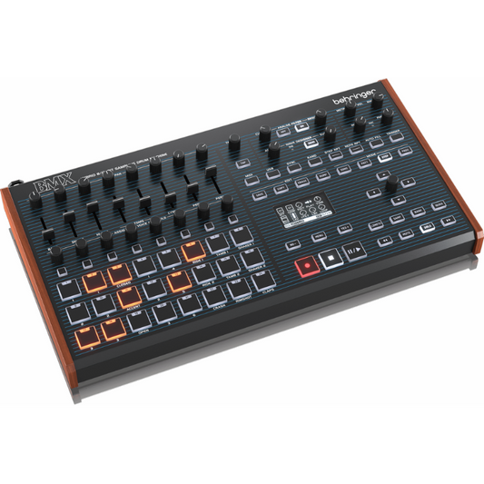 Behringer BMX Classic Hybrid Drum Machine with 64-Step Sequencer and Sample Recording