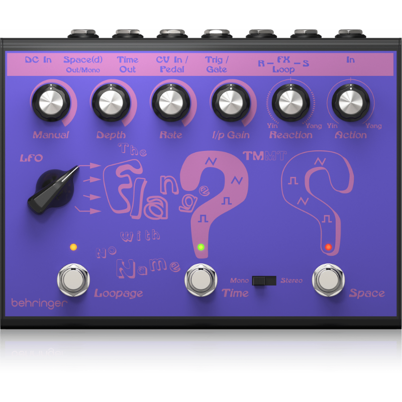 Behringer Flanger Pedal - Restyled '90s Modulation Effect — view 3