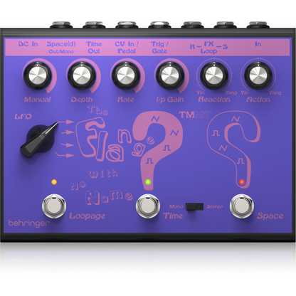 Behringer Flanger Pedal - Restyled '90s Modulation Effect — view 3