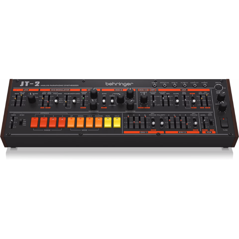 Behringer JT-2 Euro Rack Analog Synthesizer with Dual VCOs, VCF, HPF and Arpeggiator — view 4