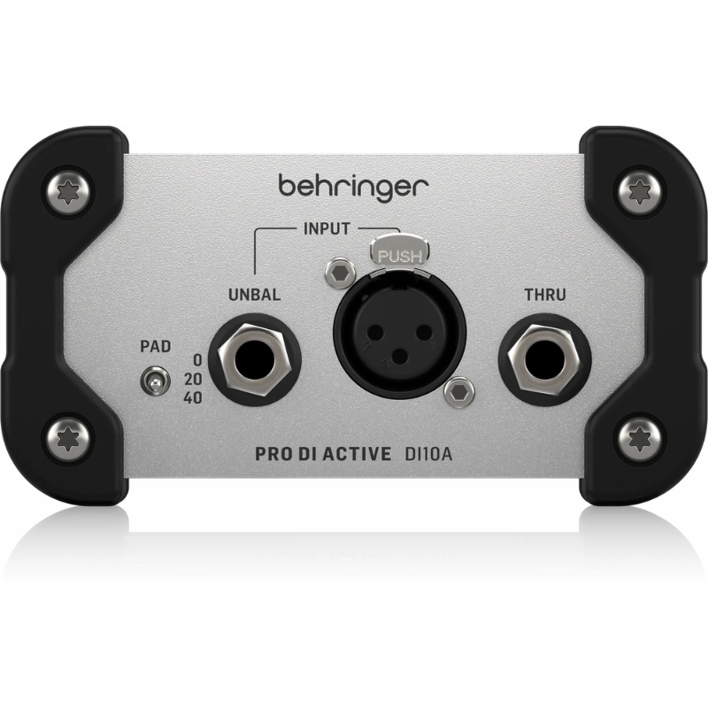 Behringer DI 10A Active Direct Injection Box for Stage and Studio Use