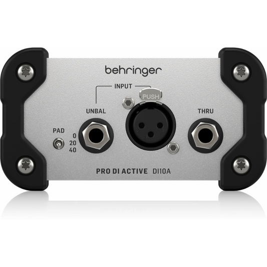 Behringer DI 10A Active Direct Injection Box for Stage and Studio Use