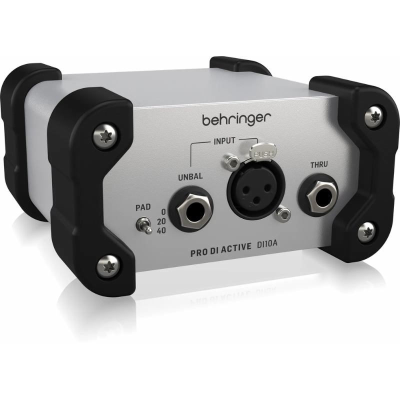 Behringer DI 10A Active Direct Injection Box for Stage and Studio Use — view 2