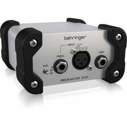 Behringer DI 10A Active Direct Injection Box for Stage and Studio Use — view 2