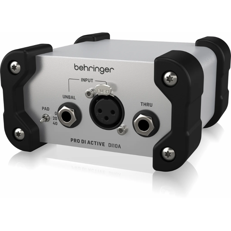 Behringer DI 10A Active Direct Injection Box for Stage and Studio Use — view 3
