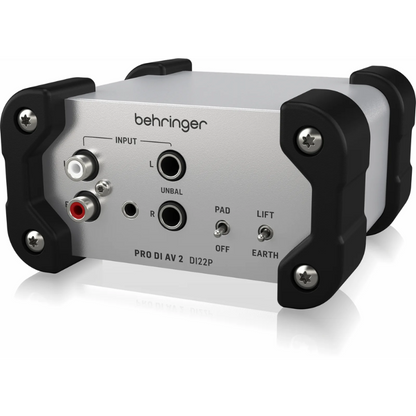 Behringer DI 22P Passive Stereo DI Box with Pro-Level Isolation — view 3
