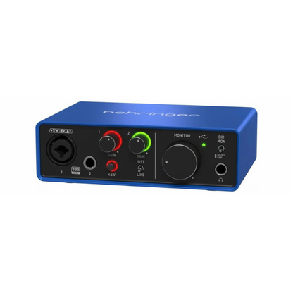 Behringer Dice 1U2 USB Audio Interface 192kHz 1 Mic Pre — view 3