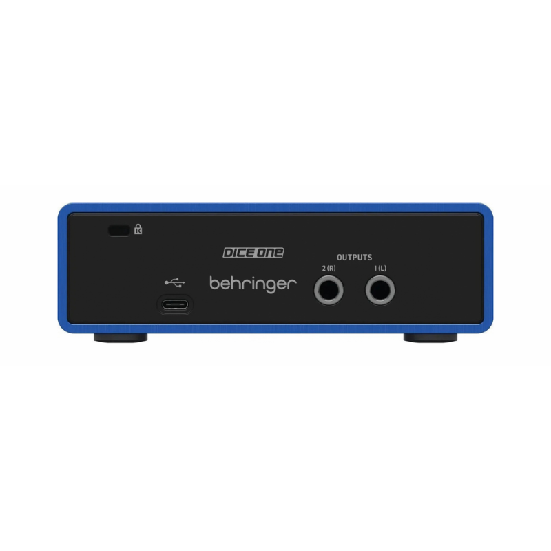 Behringer Dice 1U2 USB Audio Interface 192kHz 1 Mic Pre — view 4