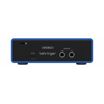 Behringer Dice 1U2 USB Audio Interface 192kHz 1 Mic Pre — view 4